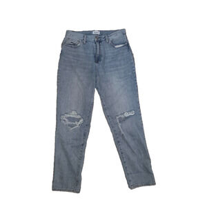 PISTOLA Jeans 30 High Rise Relaxed Distressed Straight